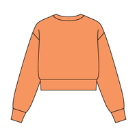 Women's Crop Crewneck Sweatshirt - The Collegiate Lineup