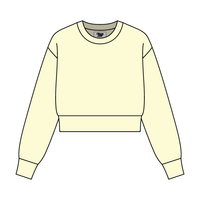 Women's Crop Crewneck Sweatshirt - The Collegiate Lineup