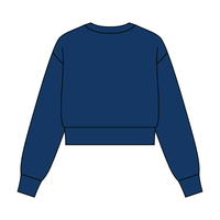 Women's Crop Crewneck Sweatshirt - The Collegiate Lineup