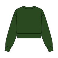 Women's Crop Crewneck Sweatshirt - The Collegiate Lineup