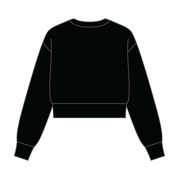 Women's Crop Crewneck Sweatshirt - The Collegiate Lineup