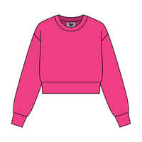 Women's Crop Crewneck Sweatshirt - The Collegiate Lineup
