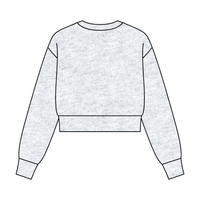 Women's Crop Crewneck Sweatshirt - The Collegiate Lineup