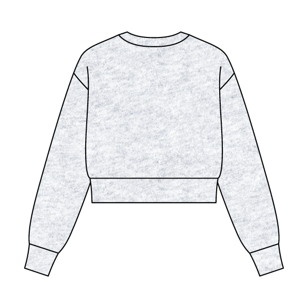 Women's Crop Crewneck Sweatshirt - The Collegiate Lineup