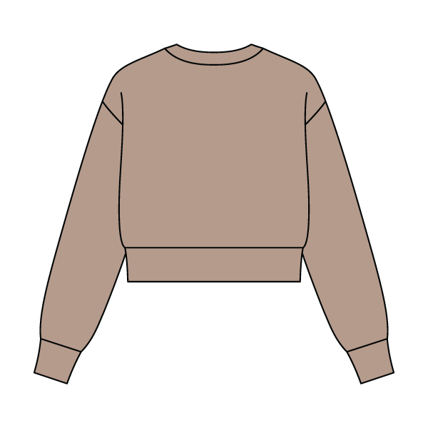 Women's Crop Crewneck Sweatshirt - The Collegiate Lineup