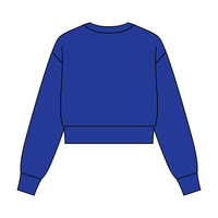 Women's Crop Crewneck Sweatshirt - The Collegiate Lineup