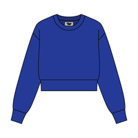 Women's Crop Crewneck Sweatshirt - The Collegiate Lineup