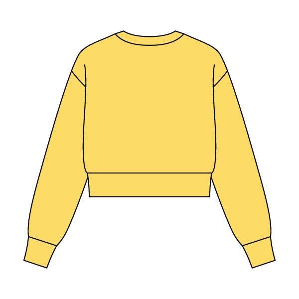 Women's Crop Crewneck Sweatshirt - The Collegiate Lineup