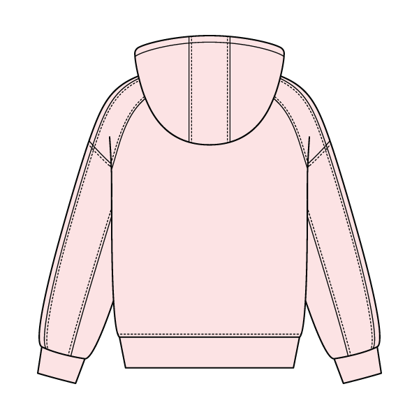 Boxy Seamed Hoodie - The Collegiate Lineup