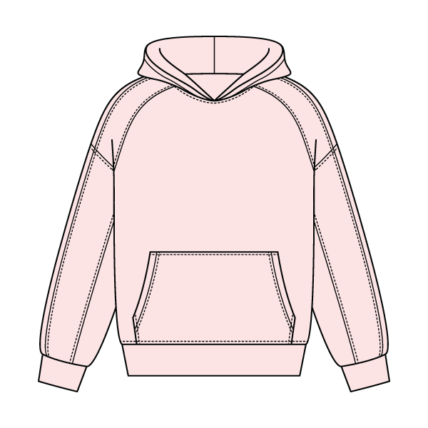 Boxy Seamed Hoodie - The Collegiate Lineup