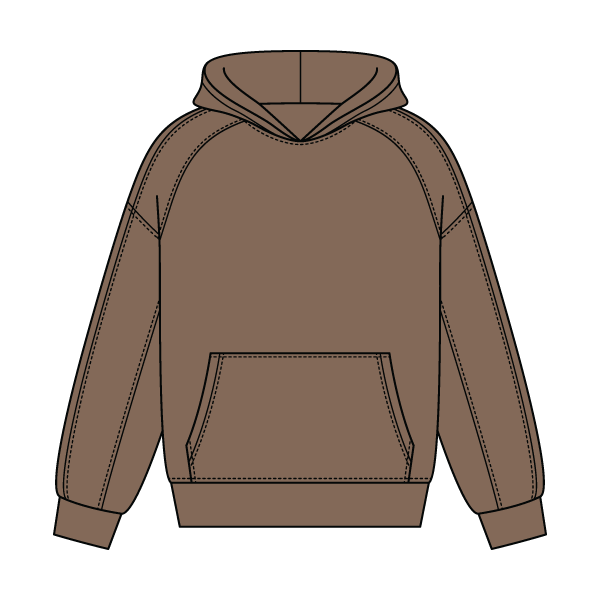 Boxy Seamed Hoodie - The Collegiate Lineup