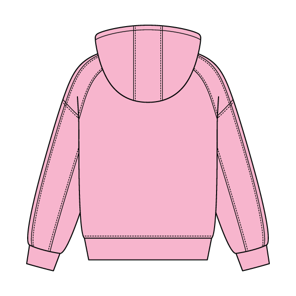 Boxy Seamed Hoodie - The Collegiate Lineup