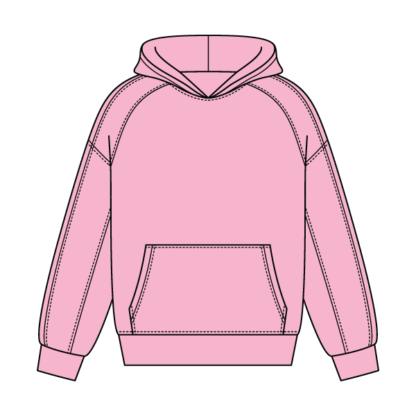 Boxy Seamed Hoodie - The Collegiate Lineup