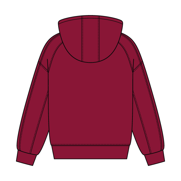Boxy Seamed Hoodie - The Collegiate Lineup