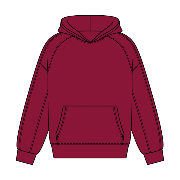 Boxy Seamed Hoodie - The Collegiate Lineup