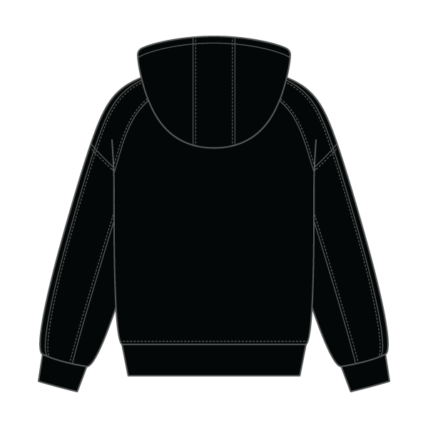Boxy Seamed Hoodie - The Collegiate Lineup