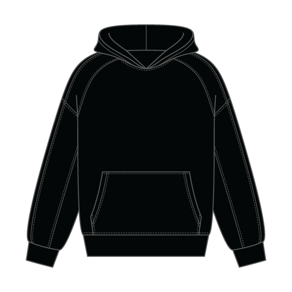 Boxy Seamed Hoodie - The Collegiate Lineup