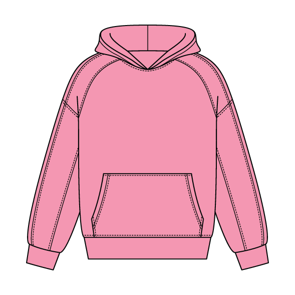 Boxy Seamed Hoodie - The Collegiate Lineup