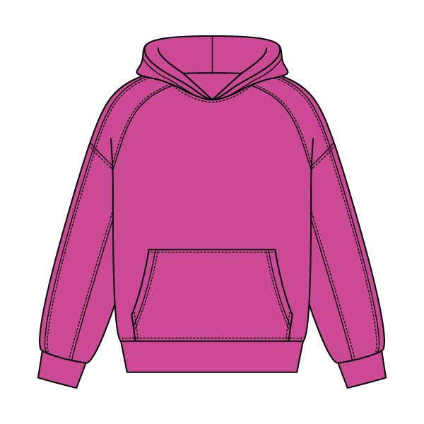 Boxy Seamed Hoodie - The Collegiate Lineup