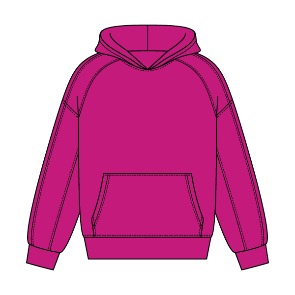 Boxy Seamed Hoodie - The Collegiate Lineup