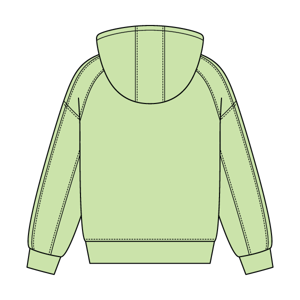 Boxy Seamed Hoodie - The Collegiate Lineup