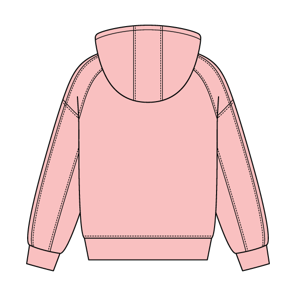 Boxy Seamed Hoodie - The Collegiate Lineup