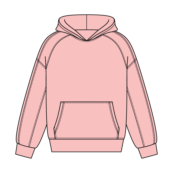 Boxy Seamed Hoodie - The Collegiate Lineup