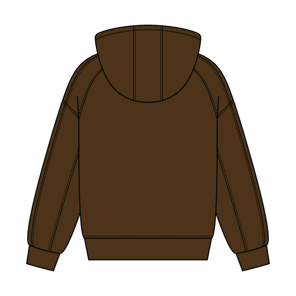 Boxy Seamed Hoodie - The Collegiate Lineup
