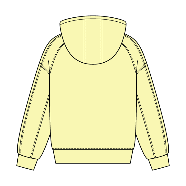 Boxy Seamed Hoodie - The Collegiate Lineup
