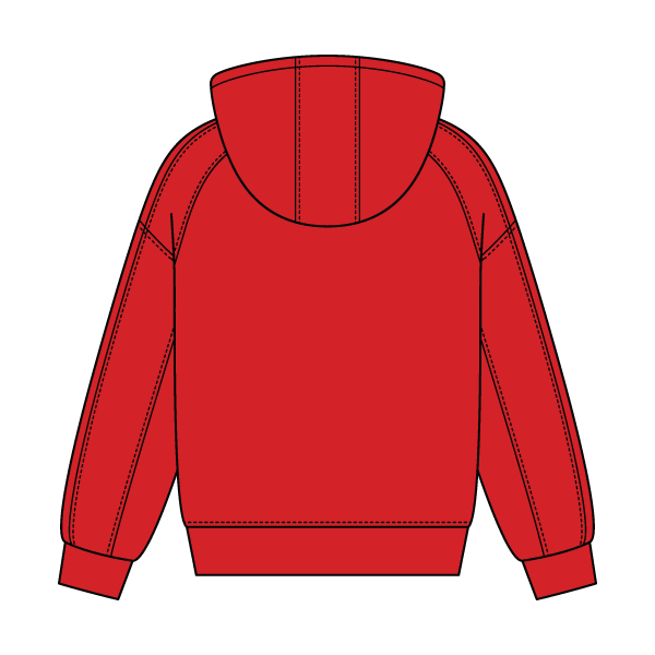 Boxy Seamed Hoodie - The Collegiate Lineup
