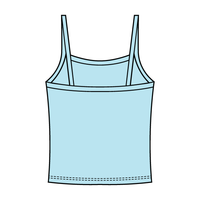 WOMEN'S KNIT BASIC CAMI TANK TOP