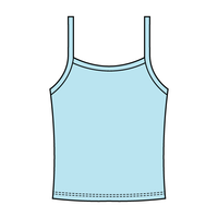 WOMEN'S KNIT BASIC CAMI TANK TOP