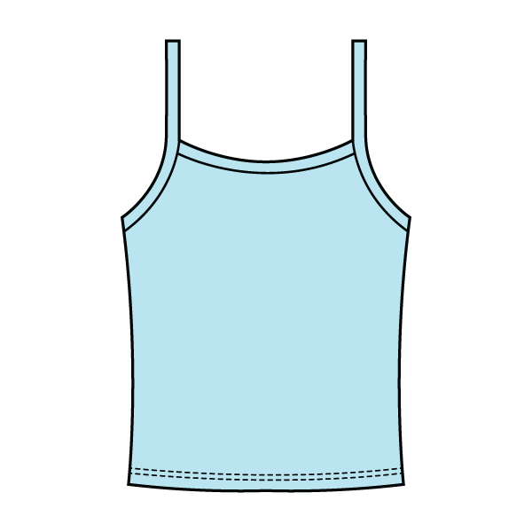 Women's Knit Basic Cami Tank Top
