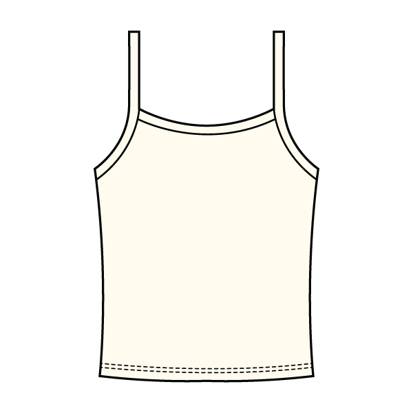 Women's Knit Basic Cami Tank Top