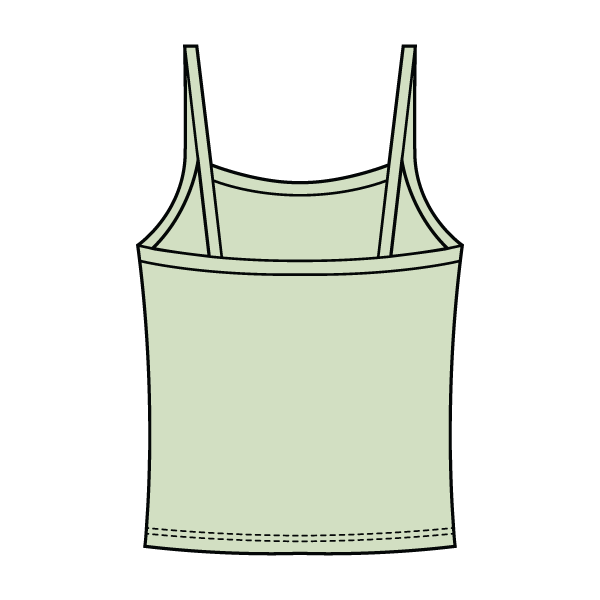 Women's Knit Basic Cami Tank Top