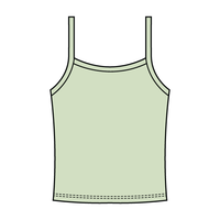 WOMEN'S KNIT BASIC CAMI TANK TOP