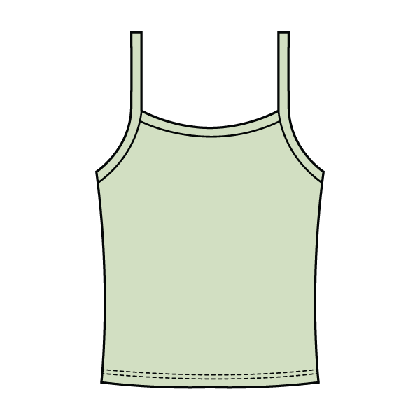 Women's Knit Basic Cami Tank Top