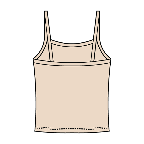 Women's Knit Basic Cami Tank Top