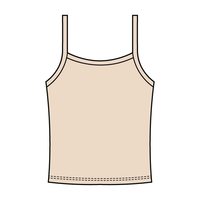 WOMEN'S KNIT BASIC CAMI TANK TOP