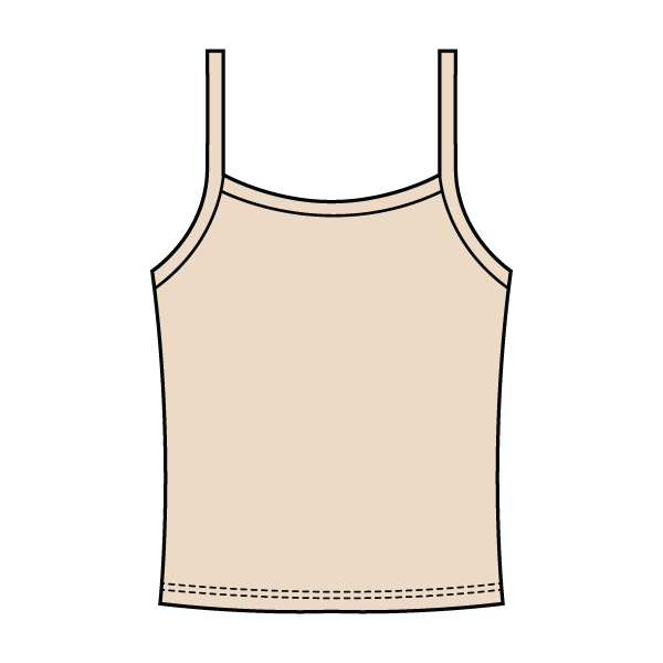 Women's Knit Basic Cami Tank Top