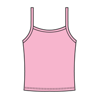 WOMEN'S KNIT BASIC CAMI TANK TOP