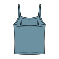 WOMEN'S KNIT BASIC CAMI TANK TOP