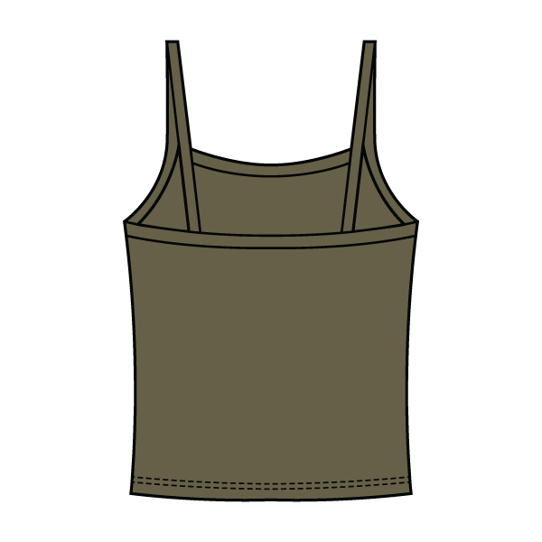 Women's Knit Basic Cami Tank Top