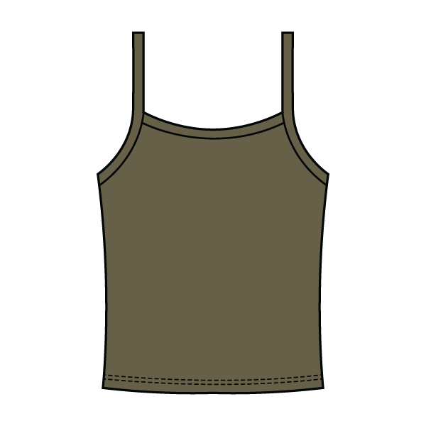 Women's Knit Basic Cami Tank Top – The Collegiate Lineup