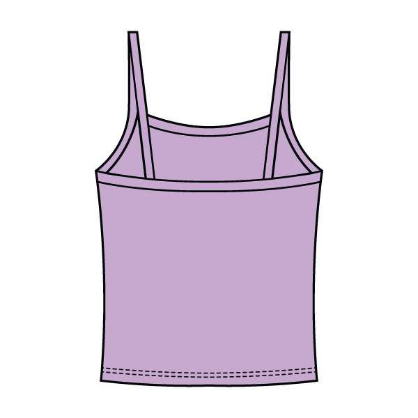 Women's Knit Basic Cami Tank Top
