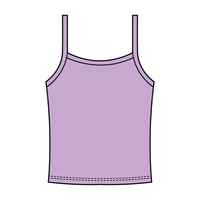 WOMEN'S KNIT BASIC CAMI TANK TOP