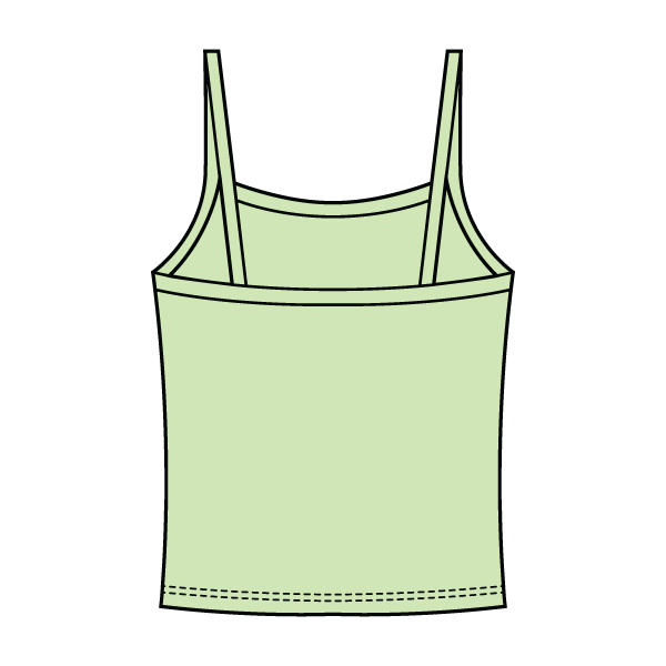 Women's Knit Basic Cami Tank Top