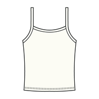 WOMEN'S KNIT BASIC CAMI TANK TOP