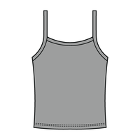 WOMEN'S KNIT BASIC CAMI TANK TOP