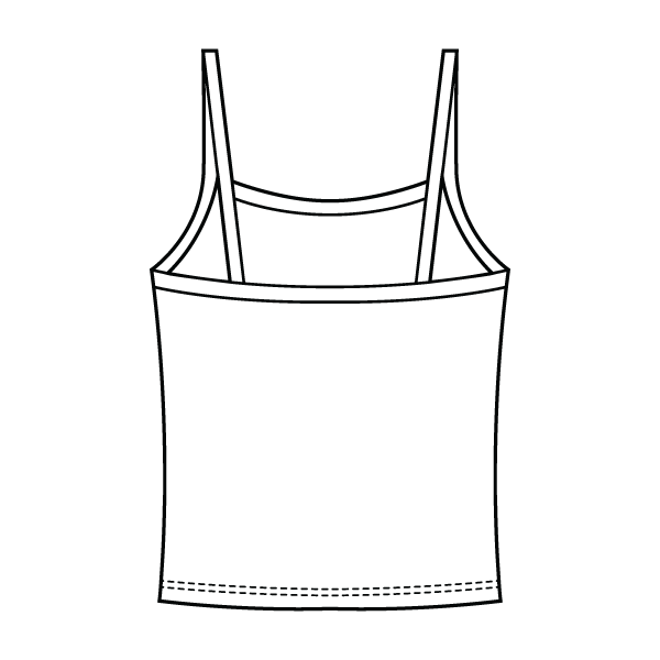 Women's Knit Basic Cami Tank Top